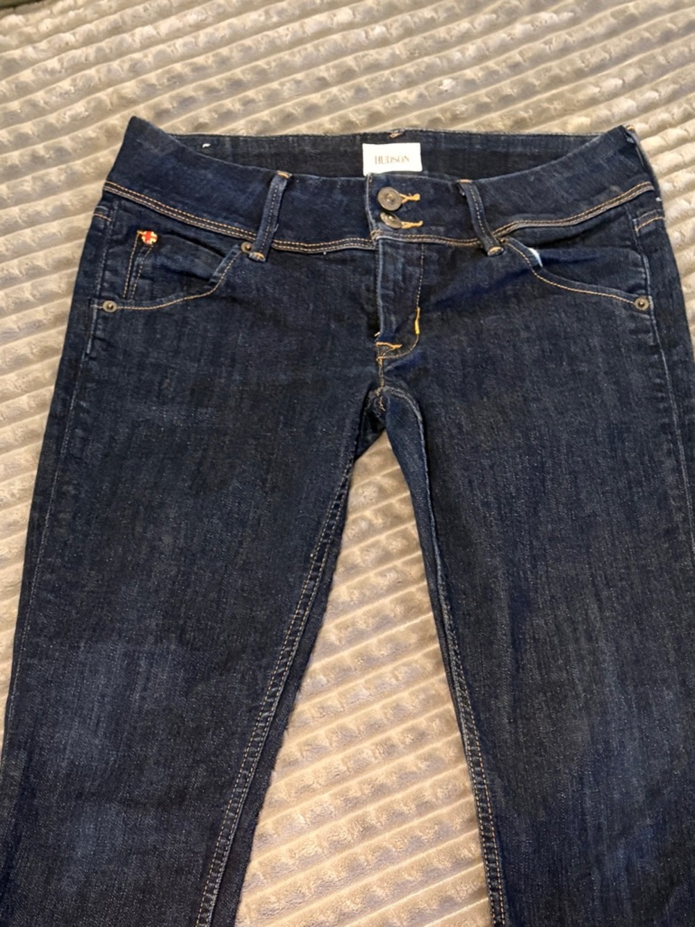 Hudson Jeans Dark Indigo Stretch Denim